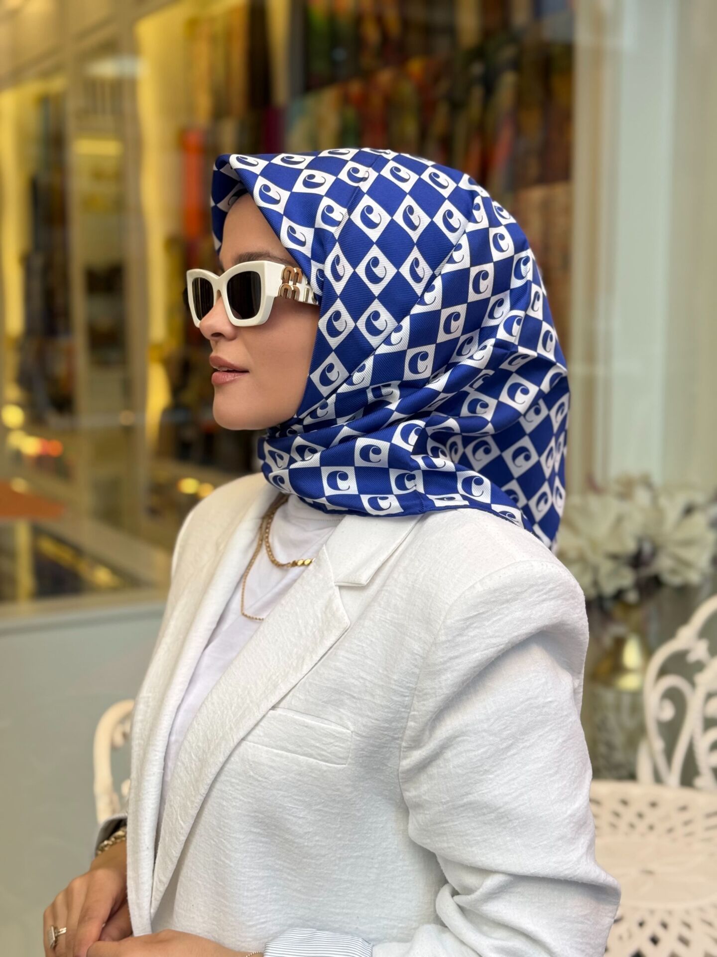 CACHAREL TWİLL İPEK EŞARP