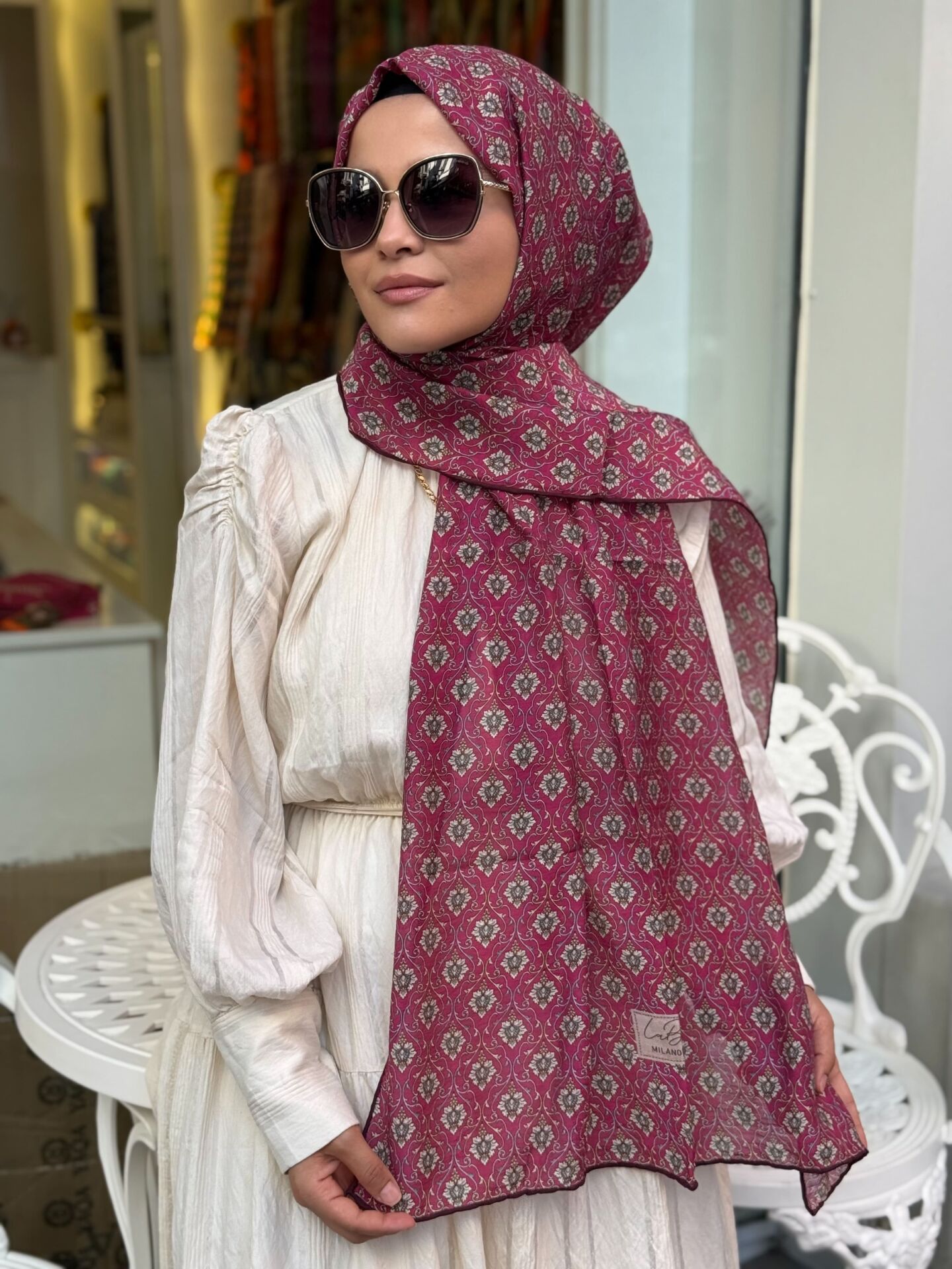 LA BOUTİQUE YAZ SERİNLİĞİ ŞAL 70X190