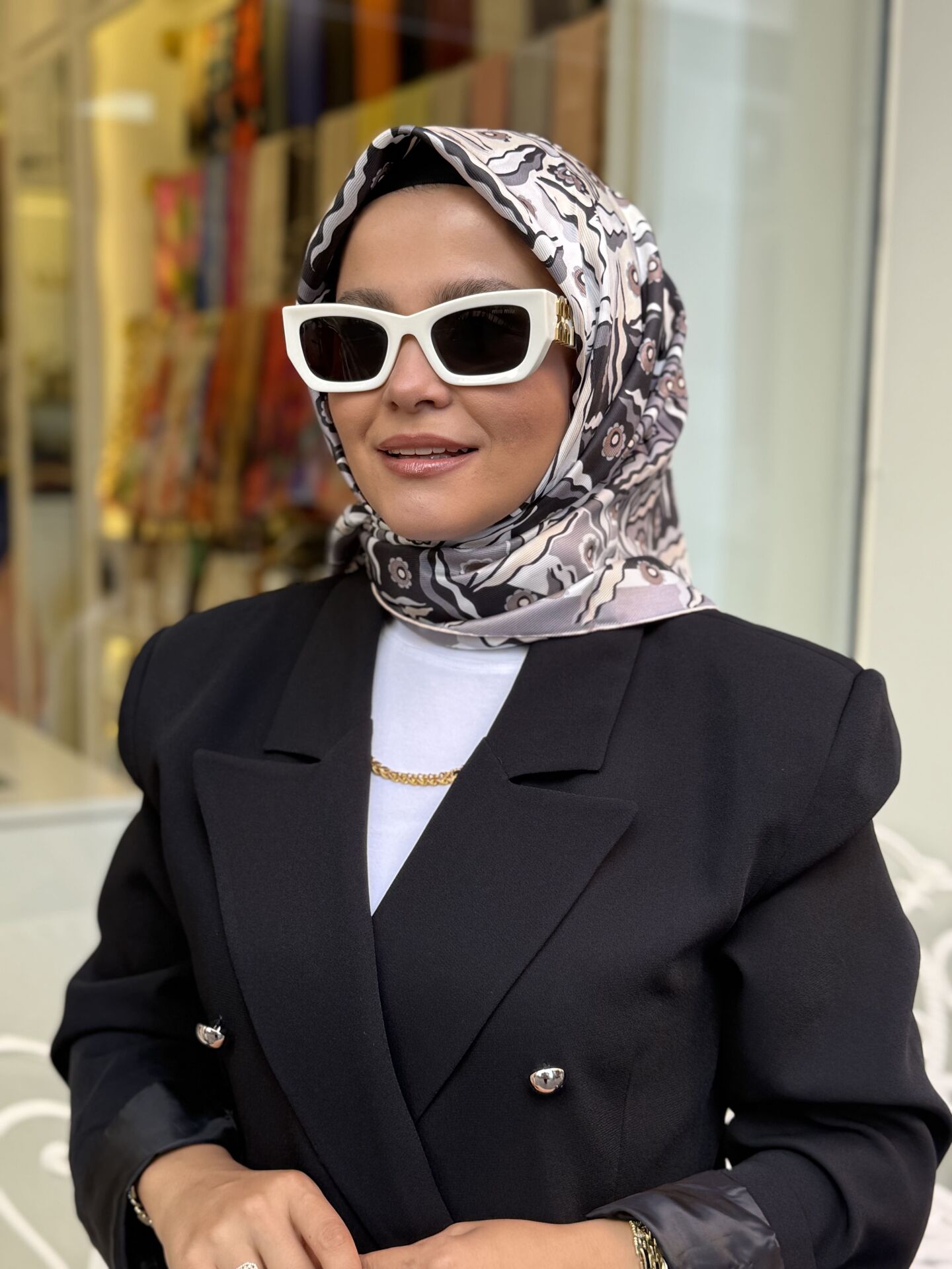İMANNOOR TWİLL İPEK EŞARP ÇİFT TARAFLI