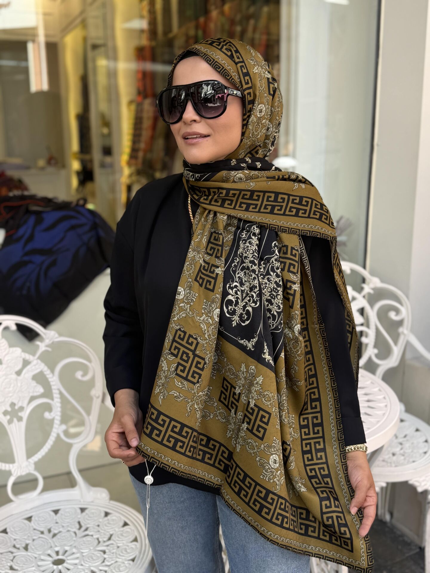 FLOŞ VİSKON SCABELLA PREMİUM ŞAL 75X190