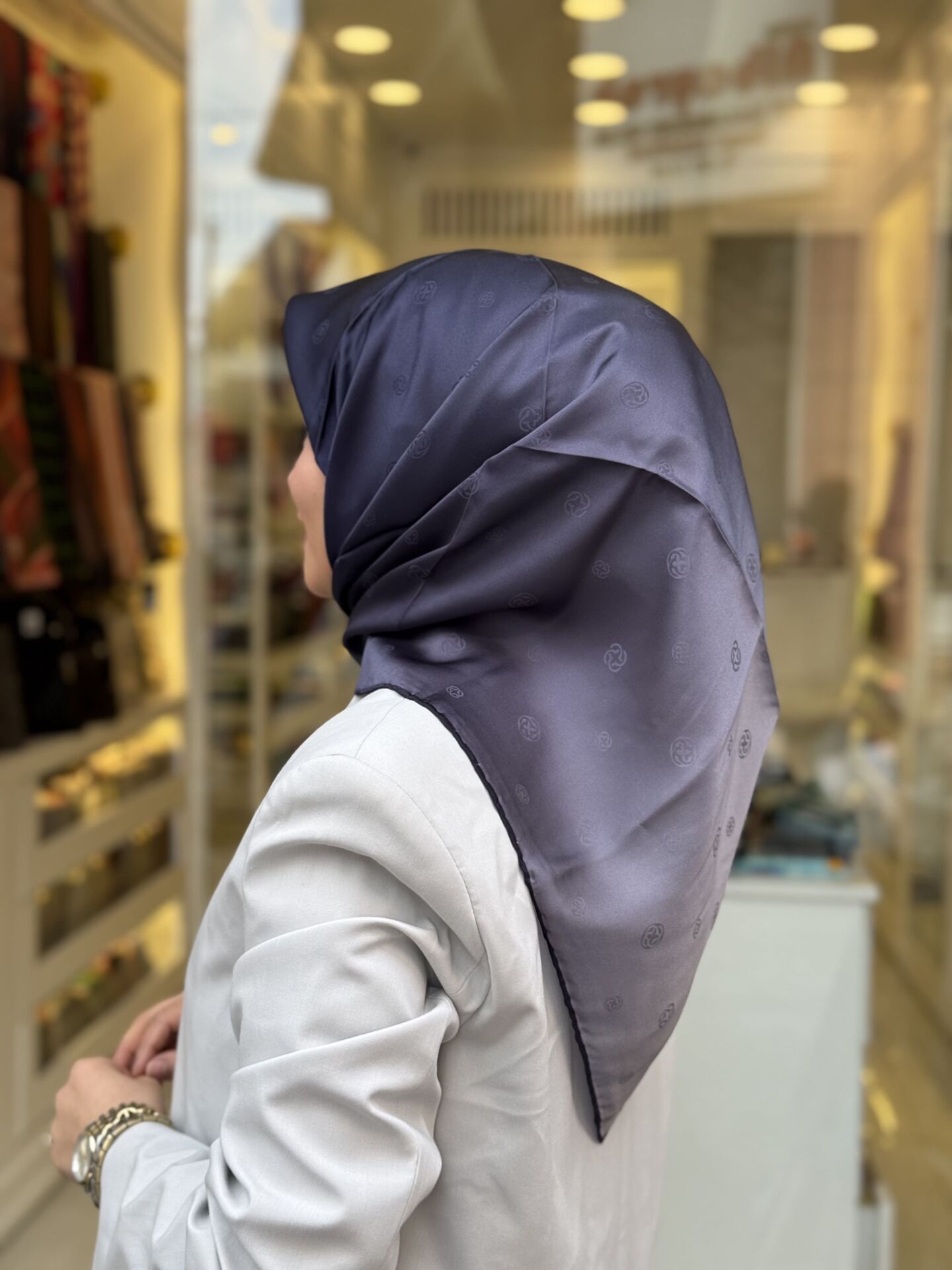 AKER SURA İPEK EŞARP DEGRADE