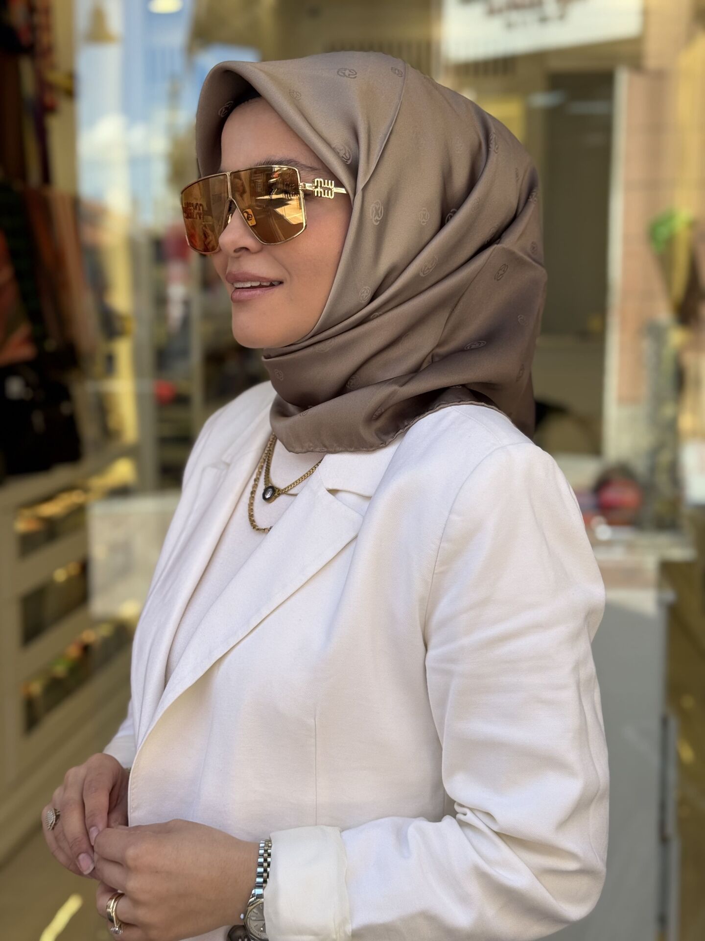 AKER SURA İPEK EŞARP DEGRADE