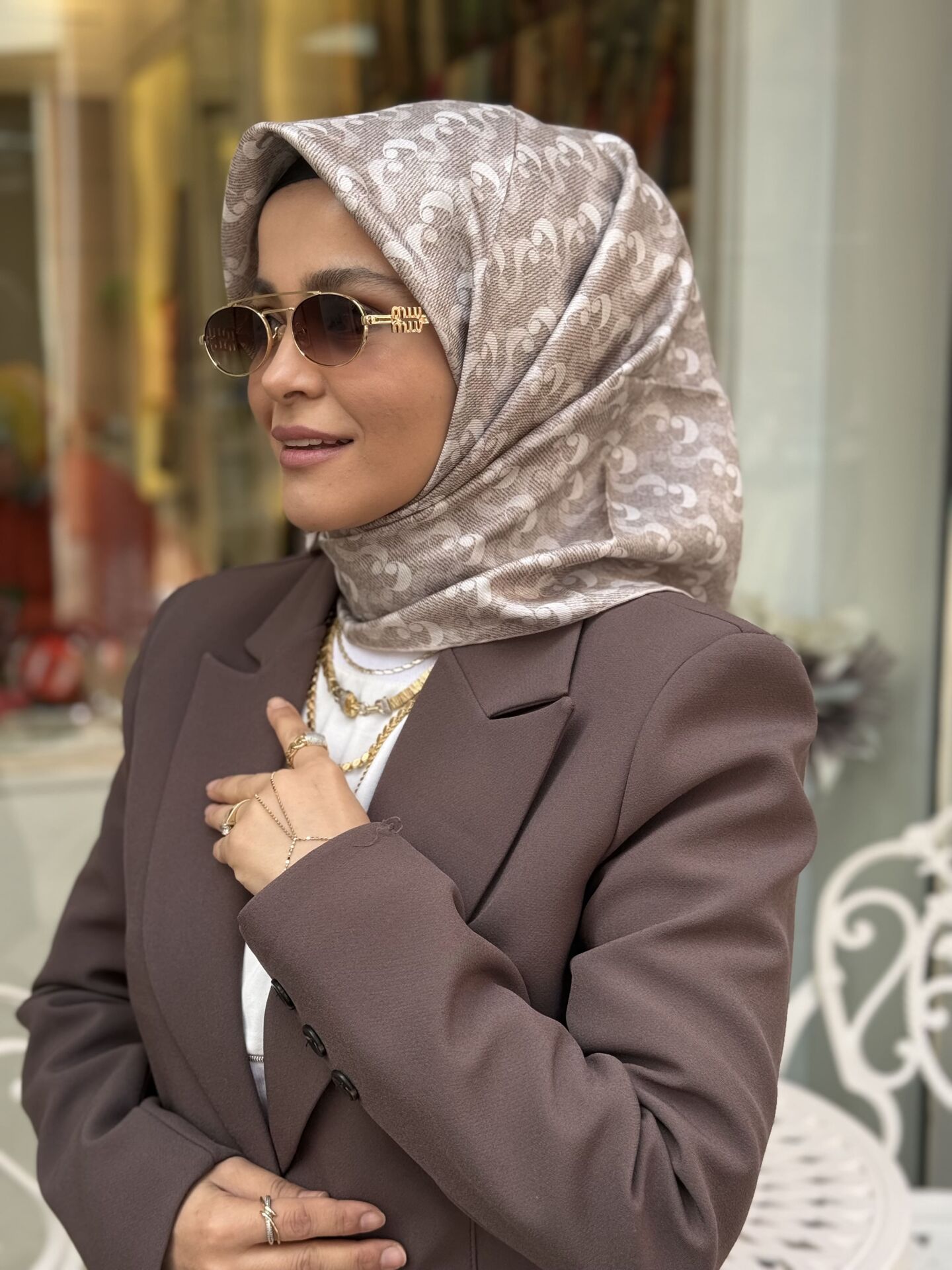 CACHAREL TWİLL İPEK EŞARP