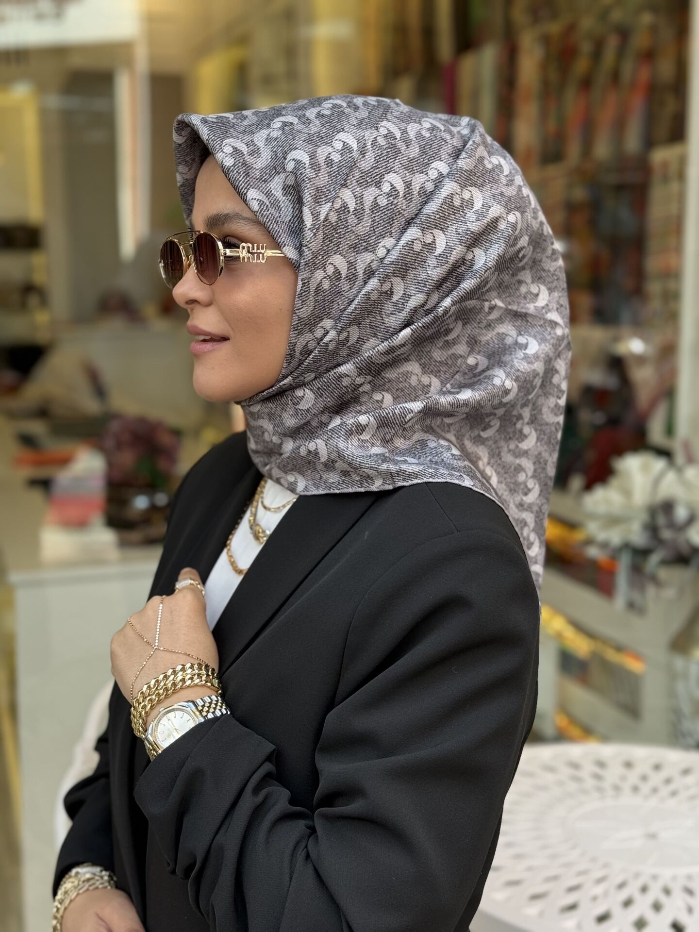 CACHAREL TWİLL İPEK EŞARP