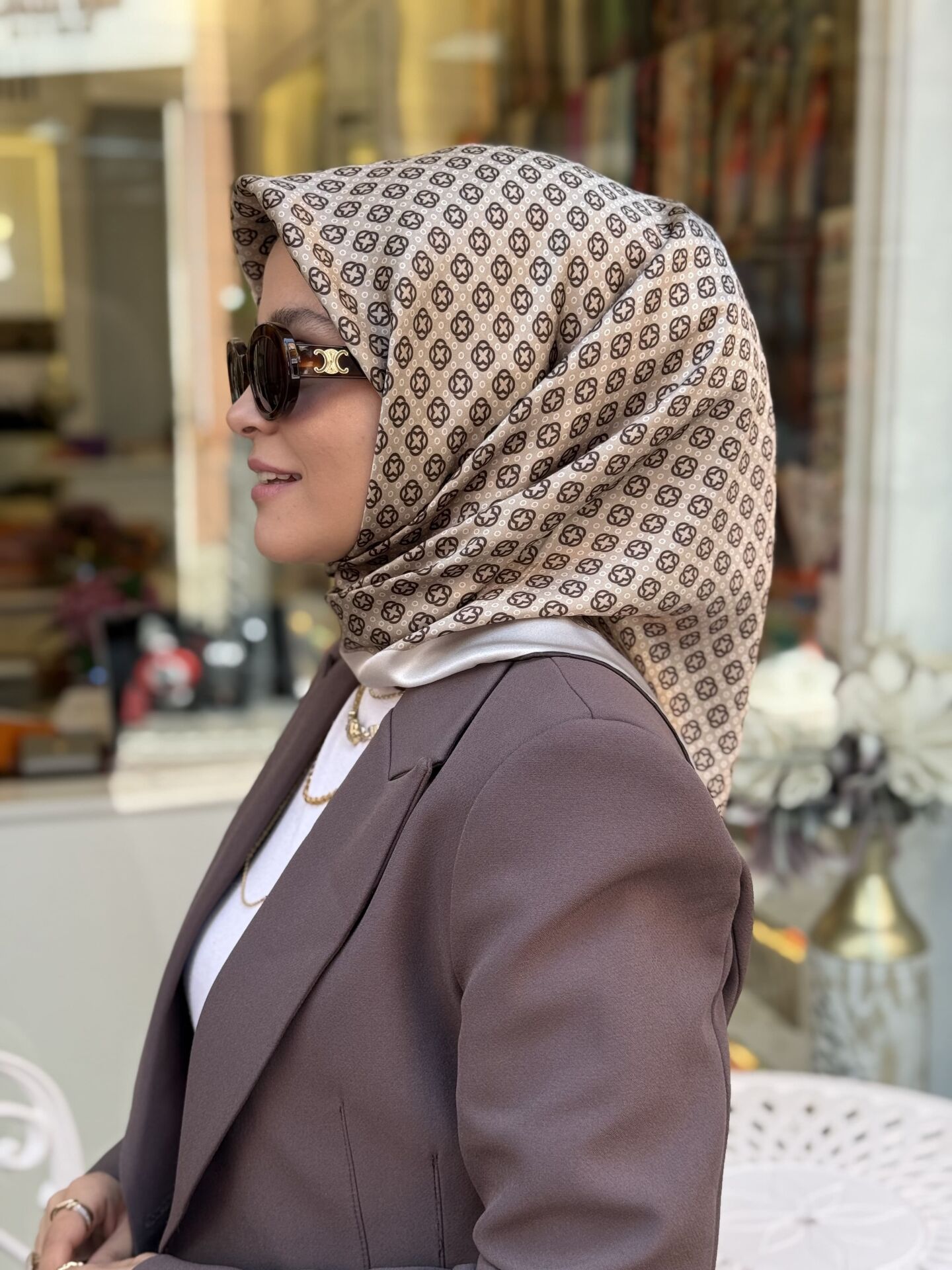 AKER SURA İPEK EŞARP