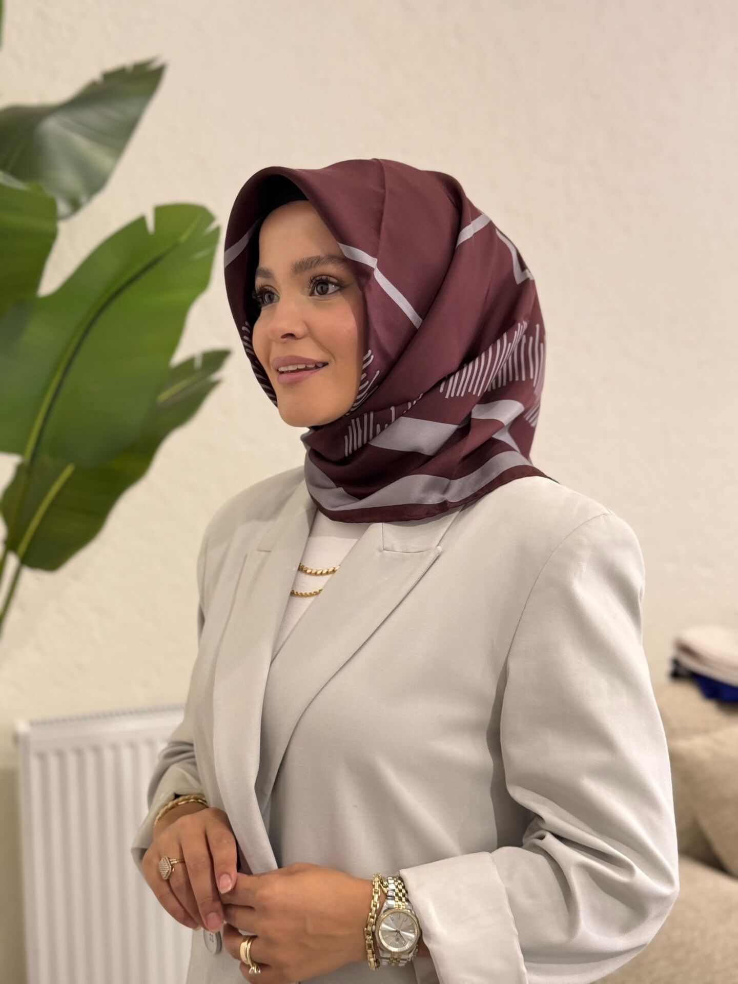 ARANCIA TİVİL İPEK EŞARP