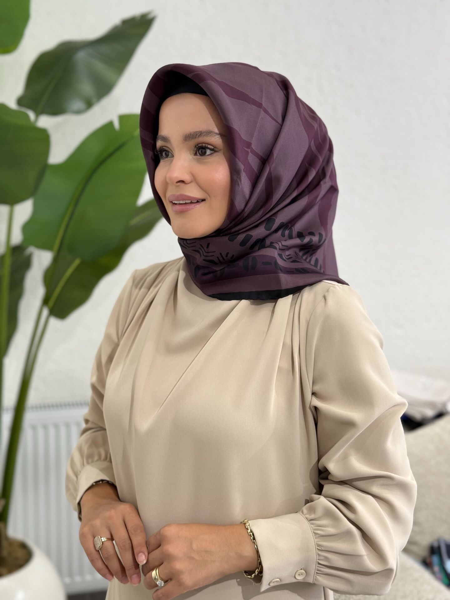 ARANCIA TİVİL İPEK EŞARP