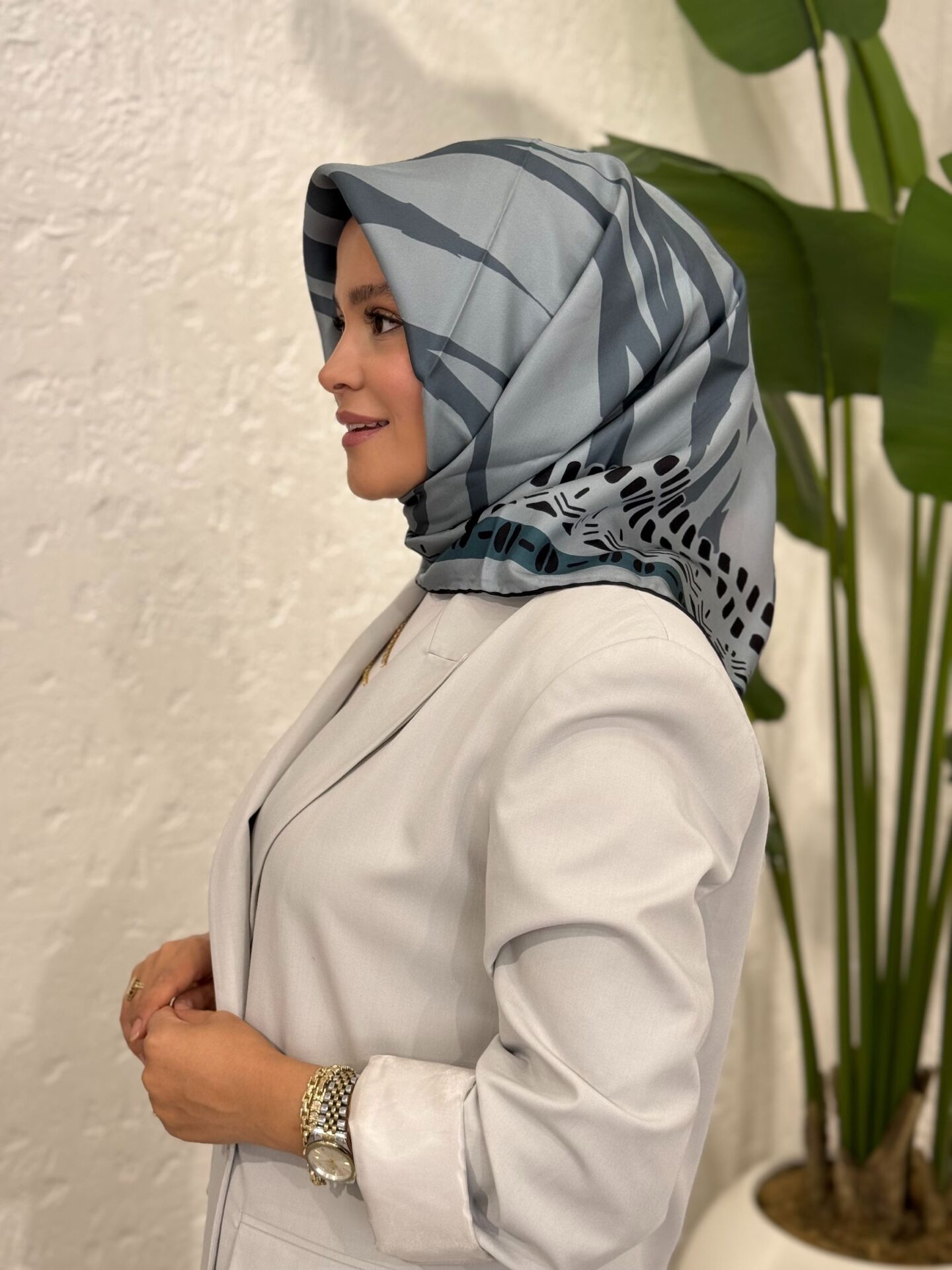 ARANCIA TİVİL İPEK EŞARP
