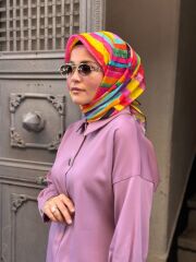 LA BOUTİQUE YAZ SERİNLİĞİ EŞARP 90X90