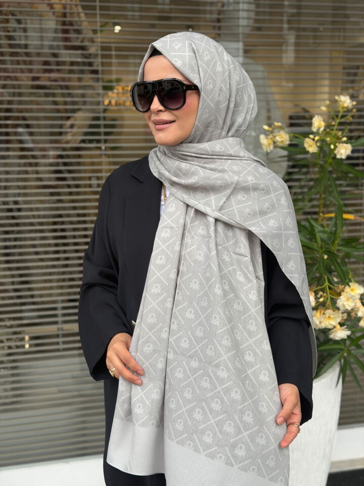 BENETTON ELEGANTE DOS ŞAL YAĞMUR
