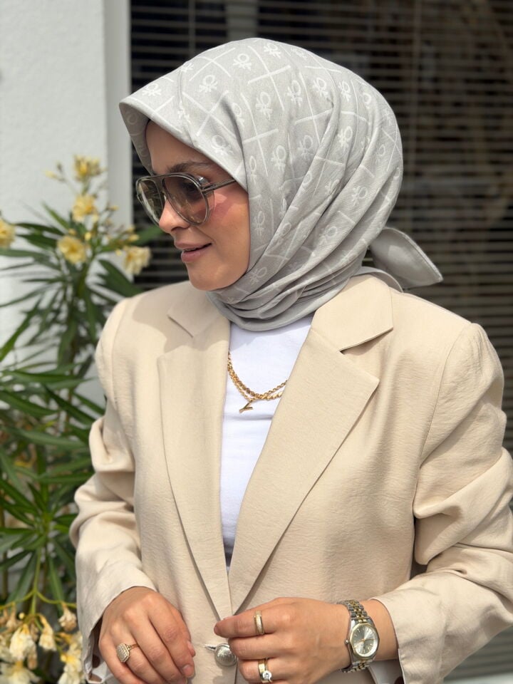 BENETTON ELEGANTE DOS EŞARP YAĞMUR