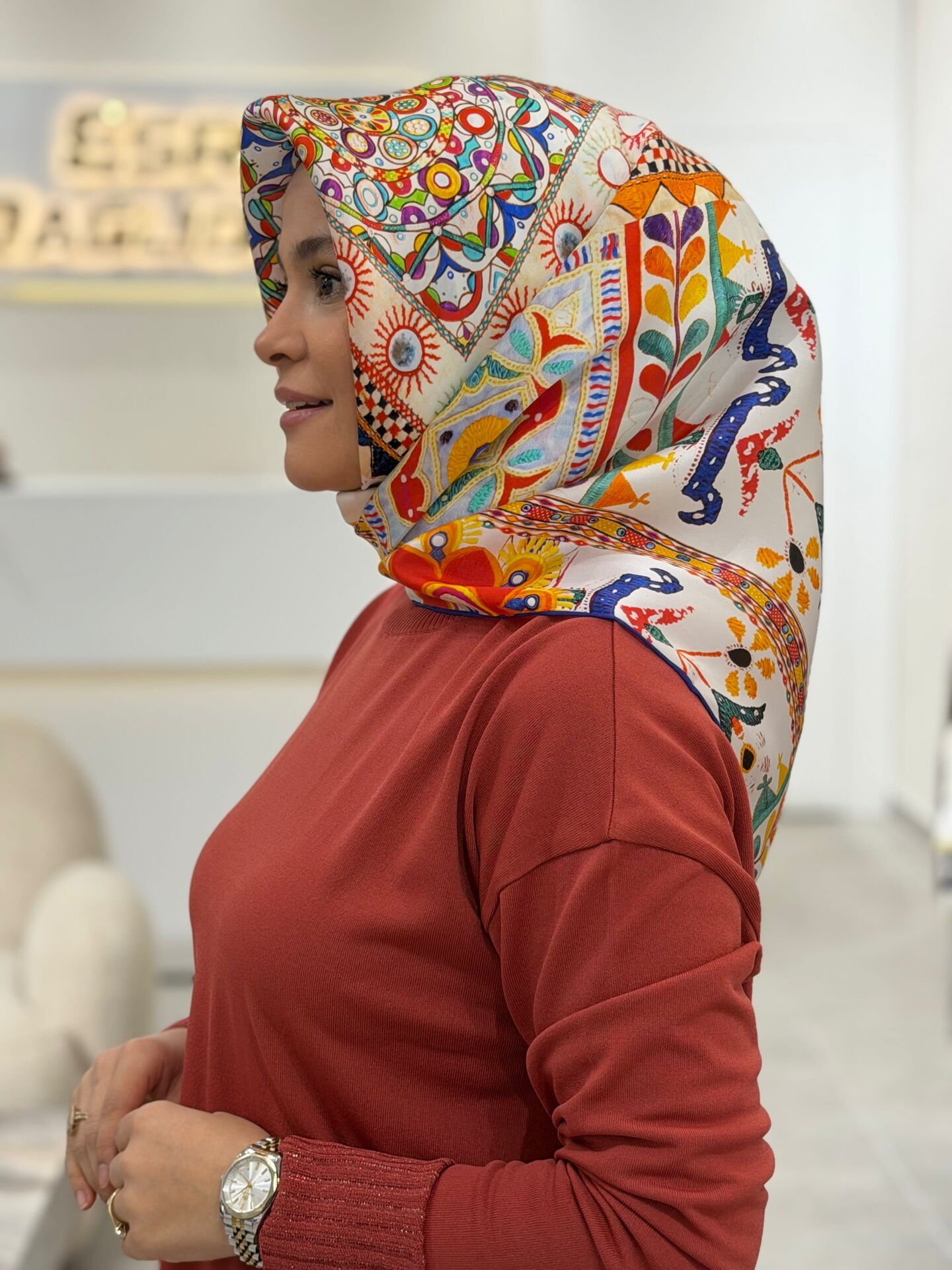 LA BOUTİQUE SURA İPEK EŞARP