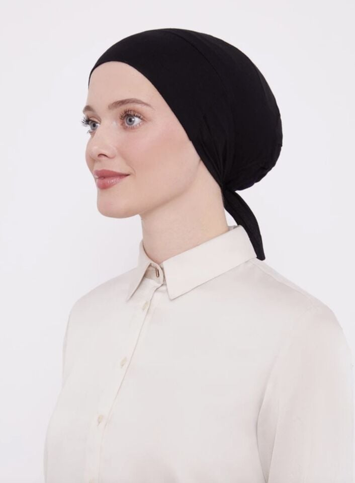 Penye Bone Dikişsiz SİYAH