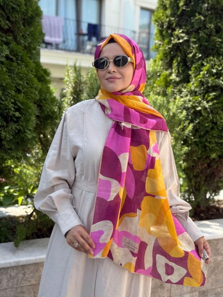 LA BOUTİQUE YAZ/GÜZ SERİNLİĞİ ŞAL 70X190