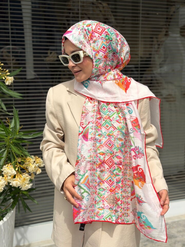 LA BOUTİQUE YAZ/GÜZ SERİNLİĞİ ŞAL 70X190