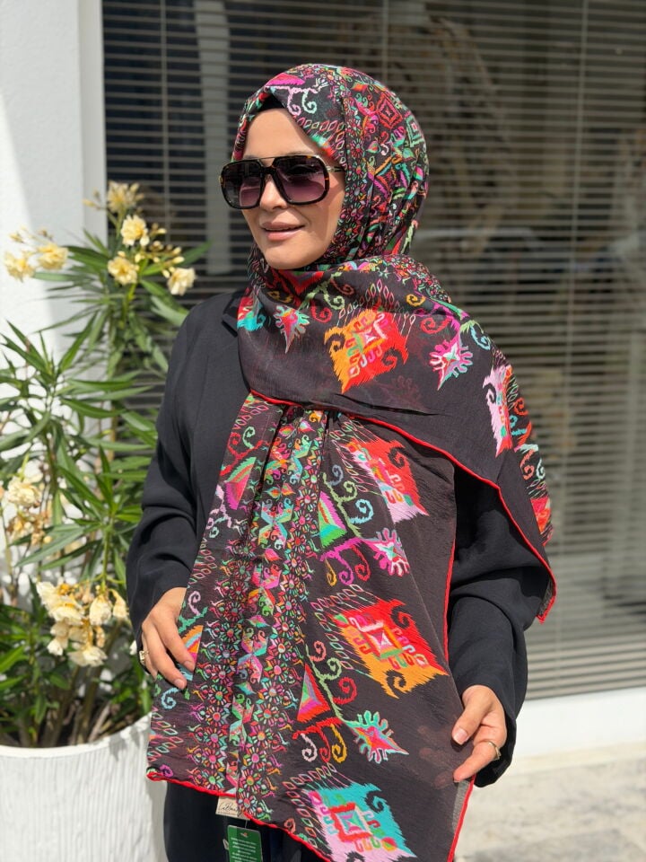 LA BOUTİQUE YAZ/GÜZ SERİNLİĞİ ŞAL 70X190