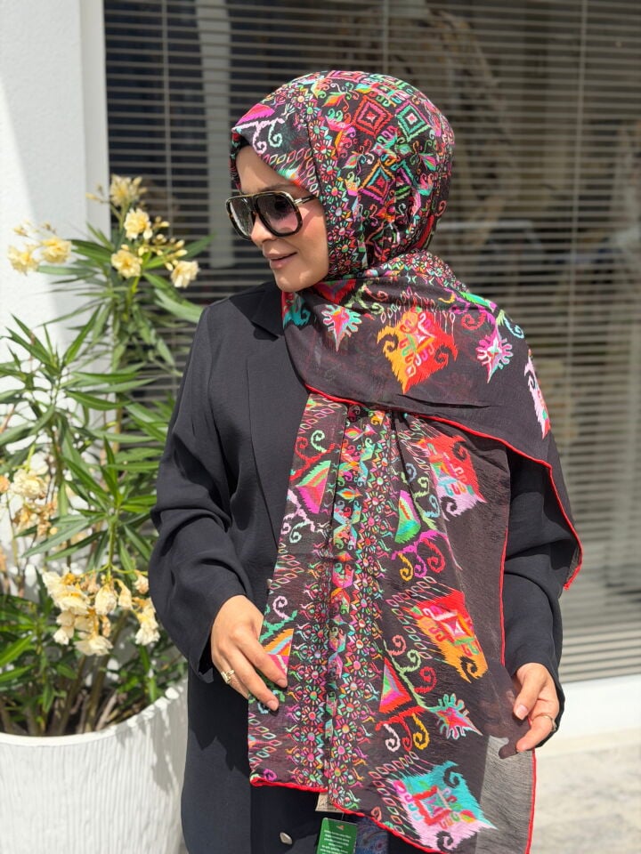 LA BOUTİQUE YAZ/GÜZ SERİNLİĞİ ŞAL 70X190