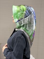 AKER SURA İPEK EŞARP