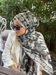 İMANNOOR DESENLİ PAMUK ŞAL