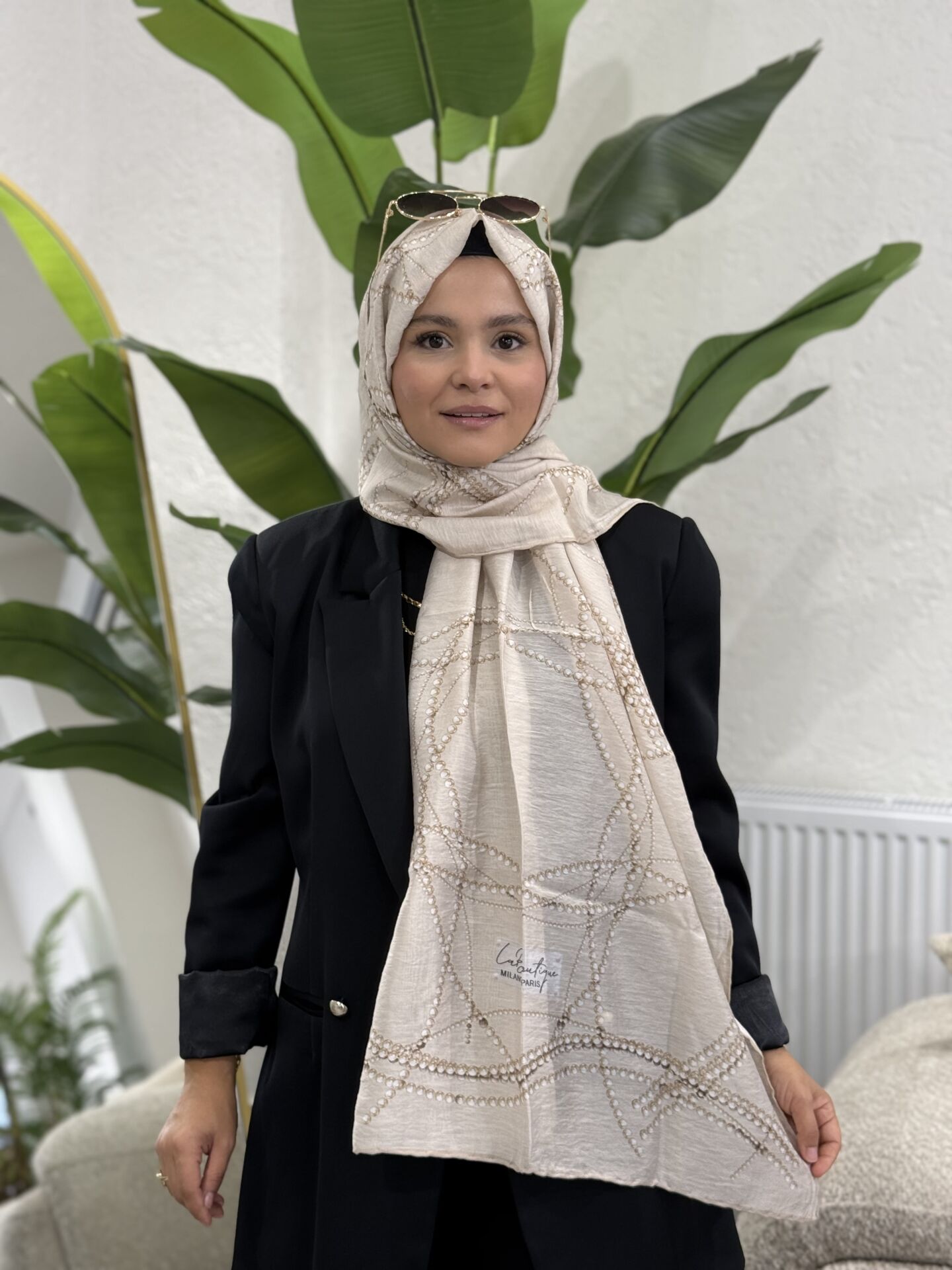 LA BOUTİQUE YAZ SERİNLİĞİ ŞAL 70X190