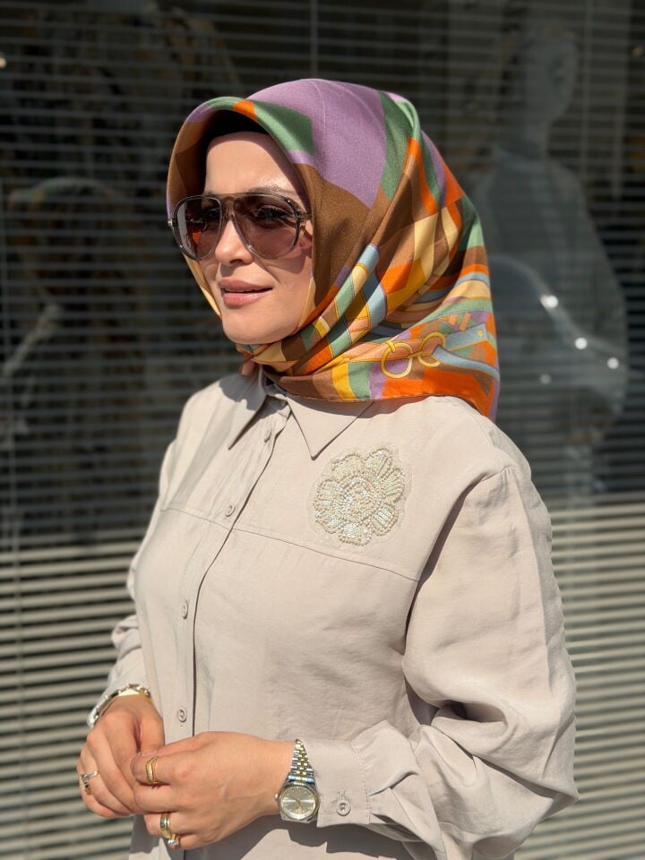 BELLİ TWİLL İPEK EŞARP