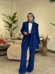 İTHAL CEKETLİ TAKIM SİYAH