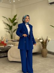 İTHAL CEKETLİ TAKIM SİYAH