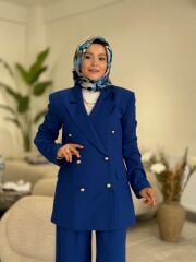 İTHAL CEKETLİ TAKIM SİYAH