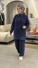 TIĞ TRİKO OYSHO TAKIM LACİVERT