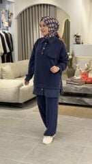 TIĞ TRİKO OYSHO TAKIM LACİVERT