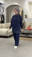 TIĞ TRİKO OYSHO TAKIM LACİVERT