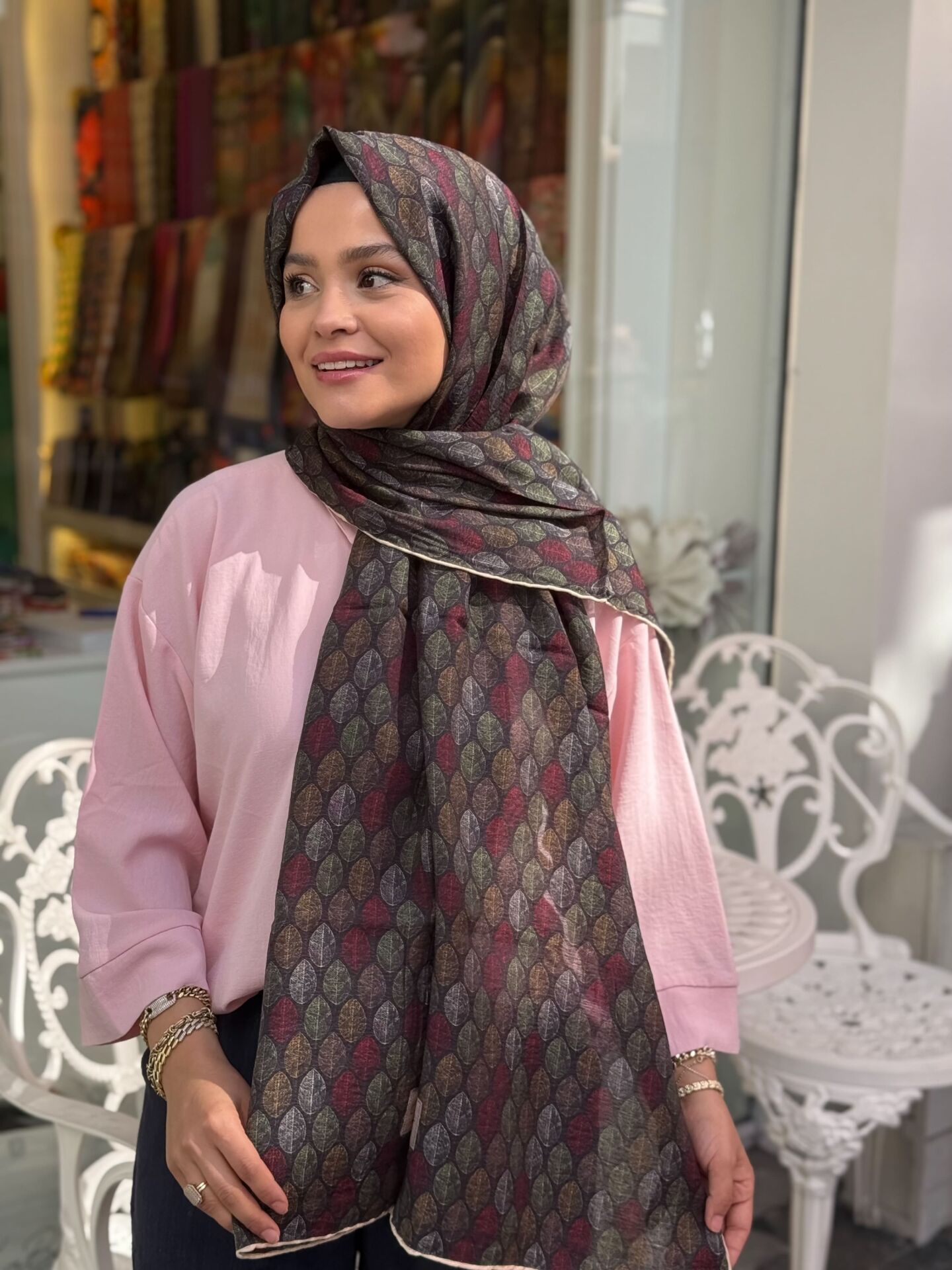 LA BOUTİQUE YAZ SERİNLİĞİ ŞAL 70X190