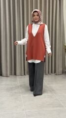 YAQA ÇELİK ÖRME PANTOLON GRİ