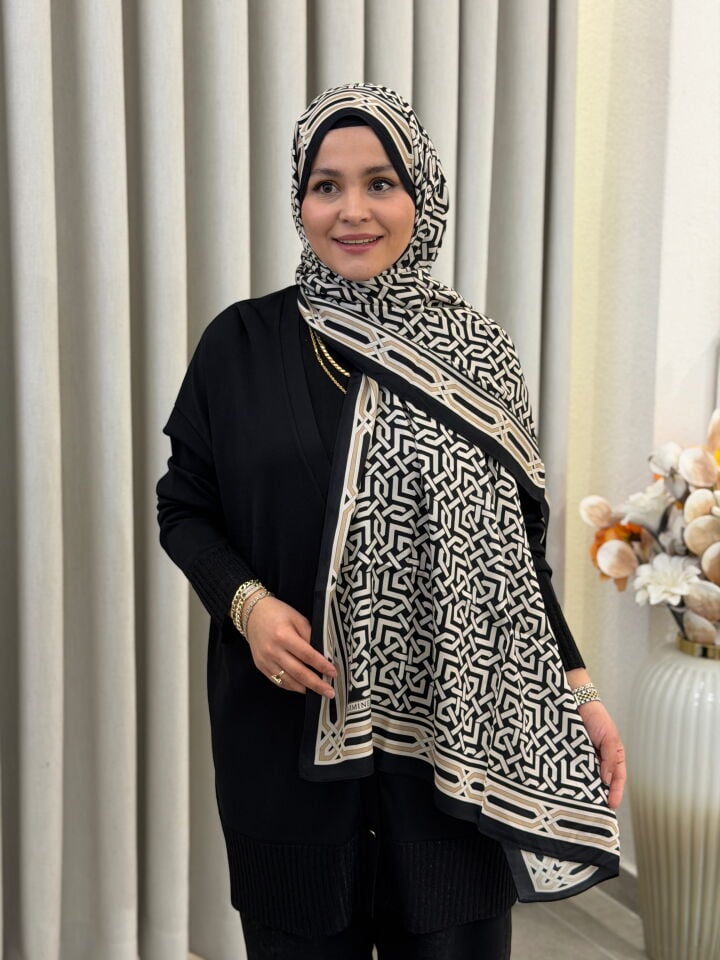 ARMİNE PURE FLOŞ VİSKON ŞAL 75X200