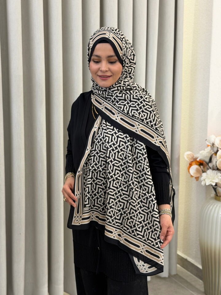 ARMİNE PURE FLOŞ VİSKON ŞAL 75X200