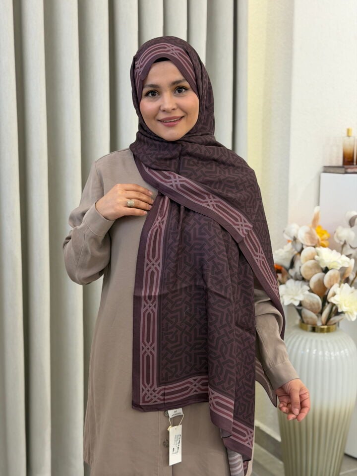 ARMİNE PURE FLOŞ VİSKON ŞAL 75X200