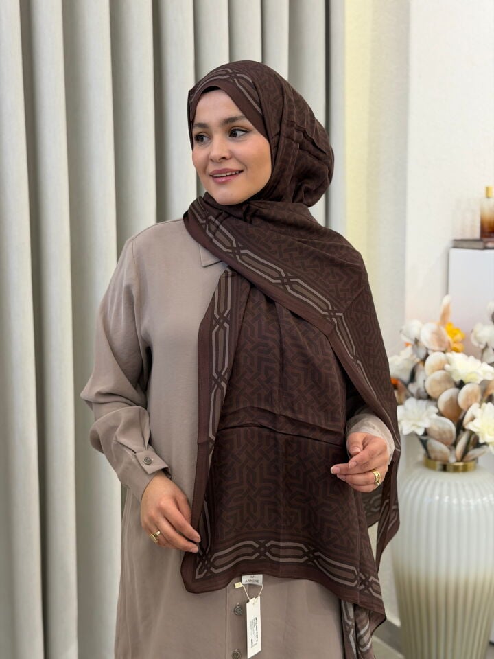 ARMİNE PURE FLOŞ VİSKON ŞAL 75X200