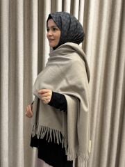 OMUZ ŞALI KUM BEJİ