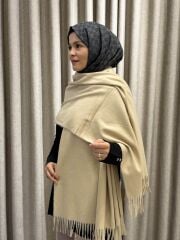 OMUZ ŞALI AÇIK BEJ