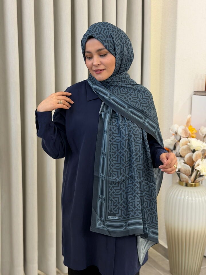 ARMİNE PURE FLOŞ VİSKON ŞAL 75X200