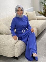 İTHAL KREP ELBİSE VERİPERİ