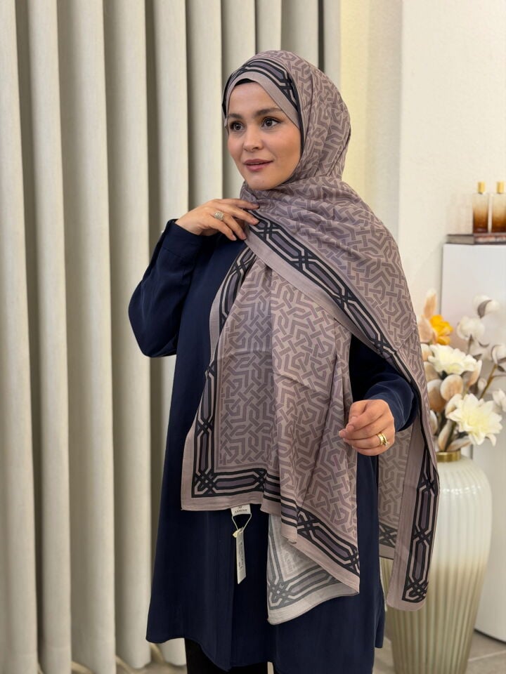 ARMİNE PURE FLOŞ VİSKON ŞAL 75X200