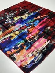 AKER SURA İPEK EŞARP