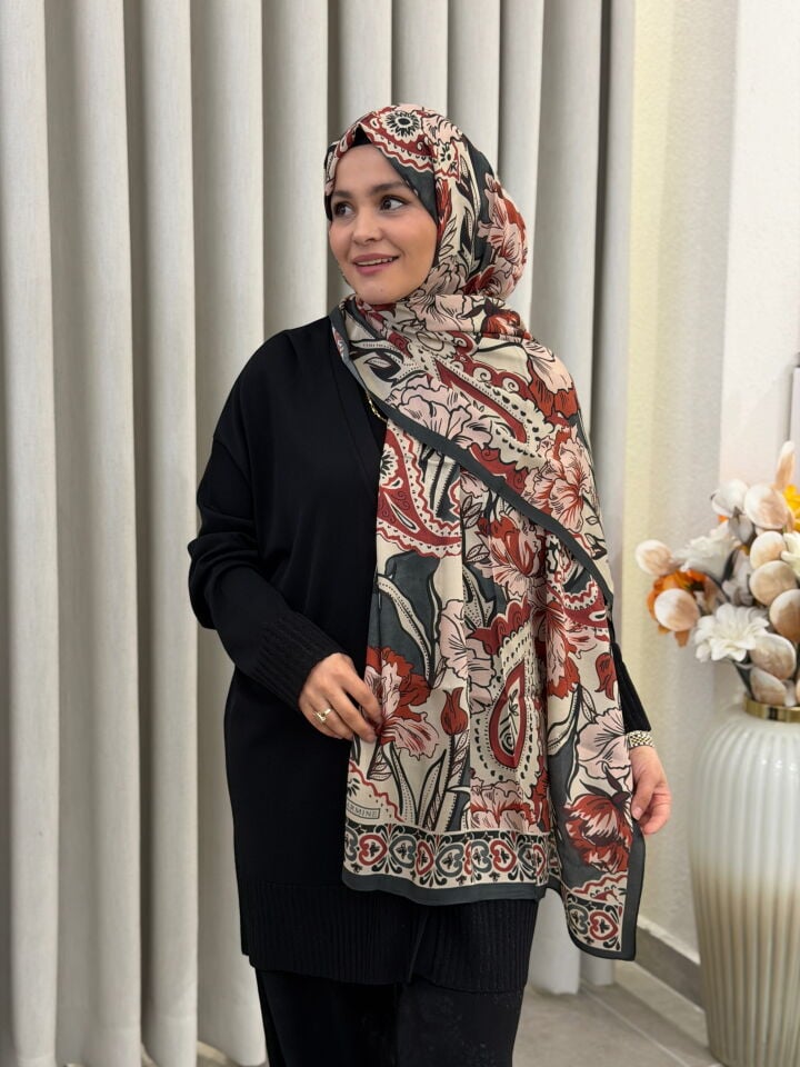 ARMİNE PURE FLOŞ VİSKON ŞAL 75X200