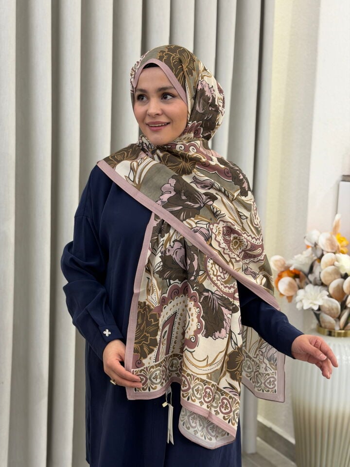 ARMİNE PURE FLOŞ VİSKON ŞAL 75X200