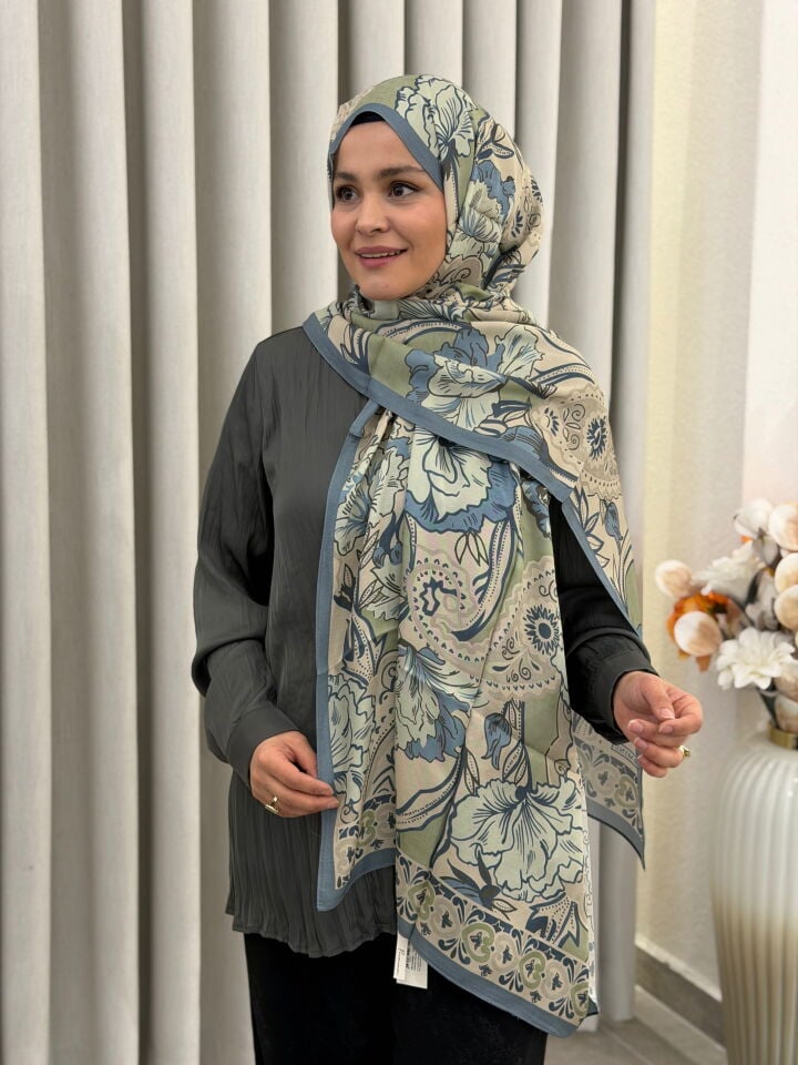 ARMİNE PURE FLOŞ VİSKON ŞAL 75X200