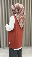 TIĞ TRİKO ÇELİK ÖRME V YAKA SÜVETER SOMON