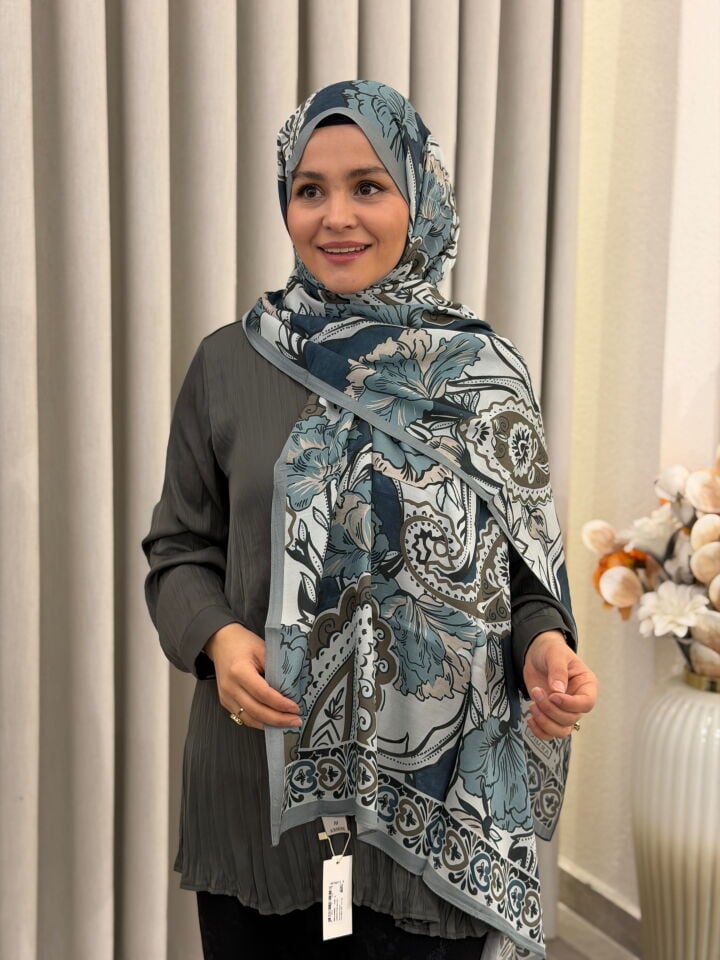 ARMİNE PURE FLOŞ VİSKON ŞAL 75X200