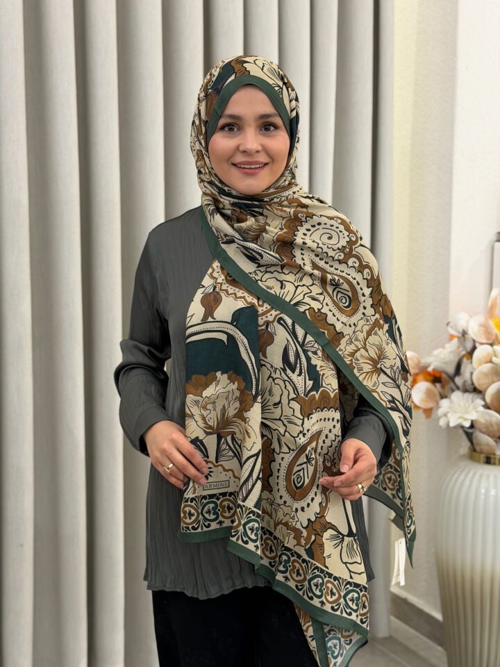 ARMİNE PURE FLOŞ VİSKON ŞAL 75X200