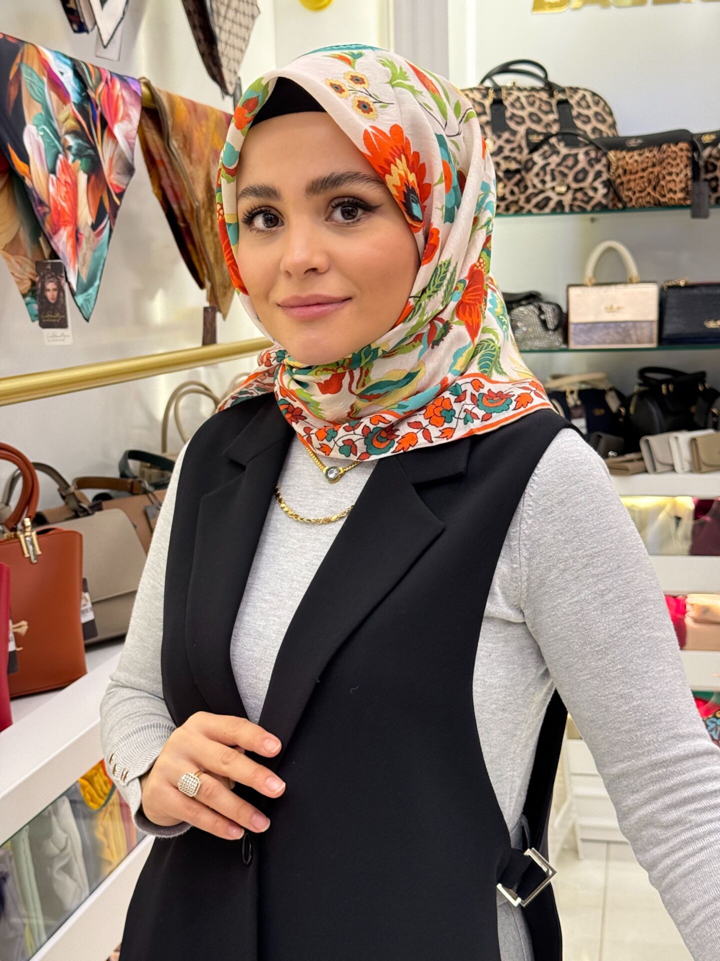 LA BOUTİQUE GÜZ EŞARP 90X90